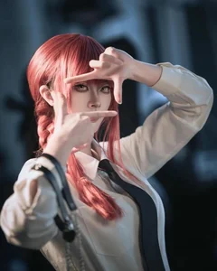 Striking Makima Cosplay Collection: 200+ Cool and Powerful Chainsaw Man Tributes - image 17