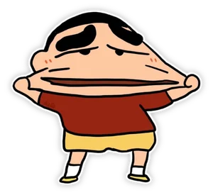 Ultimate Collection of Fun and Trendy Crayon Shin-Chan Stickers for Digital Chat - image 22