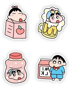 Ultimate Collection of Fun and Trendy Crayon Shin-Chan Stickers for Digital Chat - image 28