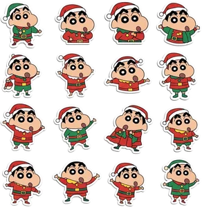 Ultimate Collection of Fun and Trendy Crayon Shin-Chan Stickers for Digital Chat - image 4