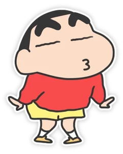 Ultimate Collection of Fun and Trendy Crayon Shin-Chan Stickers for Digital Chat - image 14