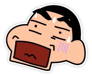 Ultimate Collection of Fun and Trendy Crayon Shin-Chan Stickers for Digital Chat - image 39