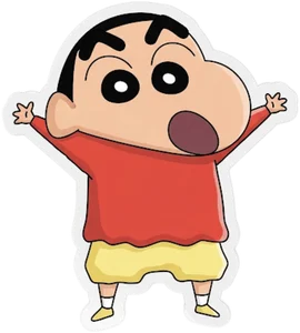 Ultimate Collection of Fun and Trendy Crayon Shin-Chan Stickers for Digital Chat - image 12