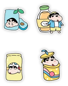 Ultimate Collection of Fun and Trendy Crayon Shin-Chan Stickers for Digital Chat - image 25