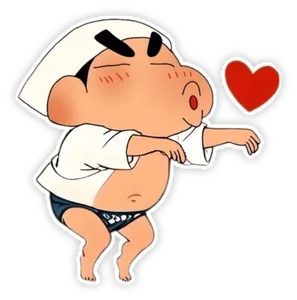 Ultimate Collection of Fun and Trendy Crayon Shin-Chan Stickers for Digital Chat - image 37