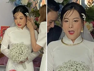 The Viral 'Sharp Look' from a Bride to Her Groom During Their Wedding - image 7