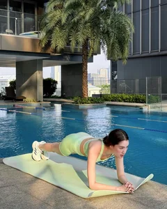 Vietnam Longest Legged MC Welcomes Summer in Stunning White Bikini - image 8
