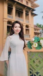 Runner-up Mivi Diem Anh Shines in Vibrant Ao Dai for Vietnam's Reunification Day - image 3