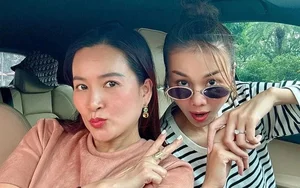 Vietnamese Supermodel Thanh Hằng Stuns in Yellow Ao Dai During Tet Reunion with Anh Thơ - image 1