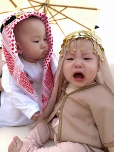 Shark Binh's Twins Transform Into Prince and Princess in Dubai - image 3
