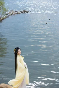 Ethereal Grace of Wan Jiang Ting in YiTuYu Art Language Vol.8851 by the Lake - image 30