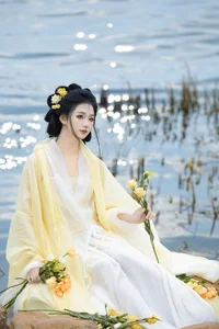 Ethereal Grace of Wan Jiang Ting in YiTuYu Art Language Vol.8851 by the Lake - image 45