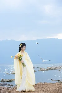Ethereal Grace of Wan Jiang Ting in YiTuYu Art Language Vol.8851 by the Lake - image 5