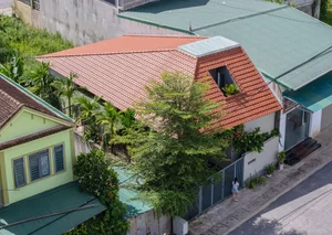 Modern Architecture in Nghe An: The Unique One-Room Sloped Roof House - image 12