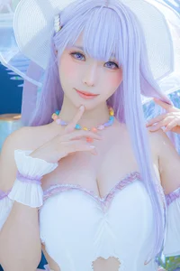 Ethereal Charm: Ely_eee Captivates in the Stunning Plymouth Swimsuit Collection - image 12