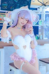 Ethereal Charm: Ely_eee Captivates in the Stunning Plymouth Swimsuit Collection - image 9