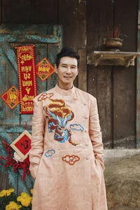 Vietnamese Celebrities Shine in Traditional Ao Dai for Lunar New Year 2024 Celebrations - image 21