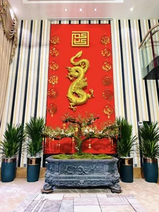 Vietnamese Celebrities Shine in Traditional Ao Dai for Lunar New Year 2024 Celebrations - image 37