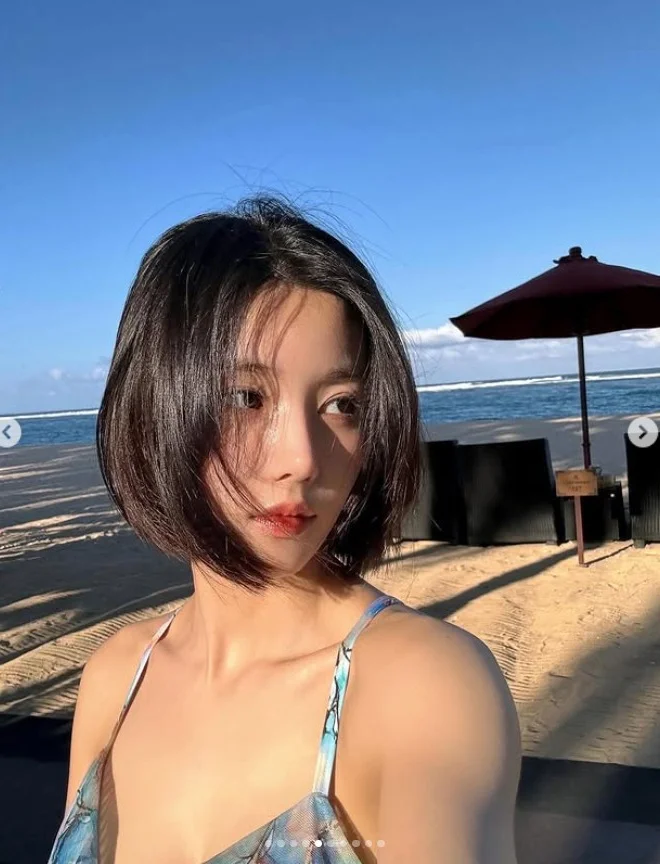 K-Pop Sensation Kwon Eun Bi Captivates Fans with Bold New Water Bomb Goddess Visuals