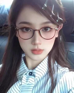 Aesthetic Girls with Glasses: Pure and Cute Portrait Trends 2026 - image 16
