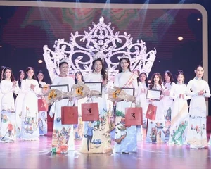 Ao Dai Beauty Pageant: The Graceful Charm of Ho Yen Nhi and Tran Thi Duyen - image 7