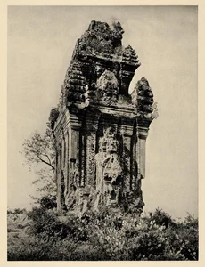 Rare 1926 Archival Photos of Champa Monuments in Vietnam: Exploring the Ancient Architecture and Cultural Heritage of the Cham Kingdom - image 2