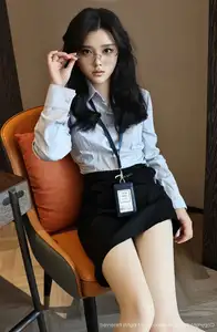 XiuRen No10674 Nuo Li Zi Unveiling Her Captivating Office Charm - image 7
