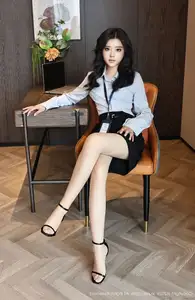 XiuRen No10674 Nuo Li Zi Unveiling Her Captivating Office Charm - image 20