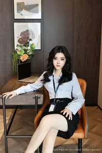 XiuRen No10674 Nuo Li Zi Unveiling Her Captivating Office Charm - image 26