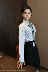 XiuRen No10674 Nuo Li Zi Unveiling Her Captivating Office Charm - image 33