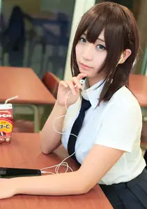 Moe Iori in School Uniform: Pure Charm of "Monday's Child" Part03. - image 23