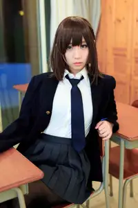 Moe Iori in School Uniform: Pure Charm of "Monday's Child" Part03. - image 1