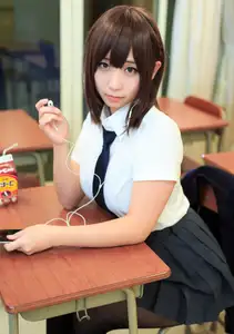 Moe Iori in School Uniform: Pure Charm of "Monday's Child" Part03. - image 5