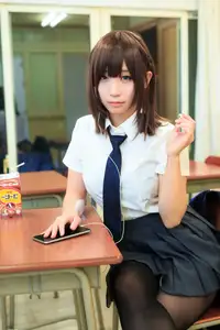 Moe Iori in School Uniform: Pure Charm of "Monday's Child" Part03. - image 12