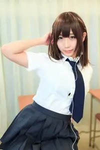 Moe Iori in School Uniform: Pure Charm of "Monday's Child" Part03. - image 13