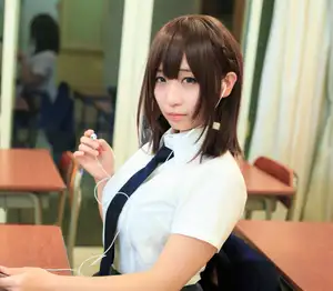 Moe Iori in School Uniform: Pure Charm of "Monday's Child" Part03. - image 4