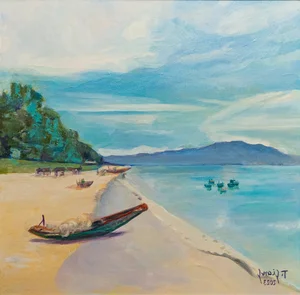 The Soul of the Countryside: Exploring the Artistic Paintings of Tra Giang - image 0