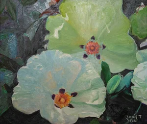 The Soul of the Countryside: Exploring the Artistic Paintings of Tra Giang - image 6