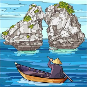 Breathtaking Ha Long Bay Art Gallery: Inspiring Paintings of Vietnam’s Natural Wonder - image 24