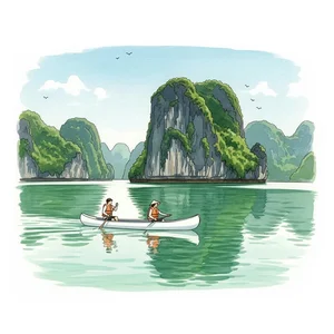 Breathtaking Ha Long Bay Art Gallery: Inspiring Paintings of Vietnam’s Natural Wonder - image 3
