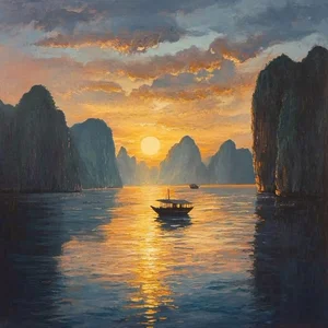 Breathtaking Ha Long Bay Art Gallery: Inspiring Paintings of Vietnam’s Natural Wonder - image 10