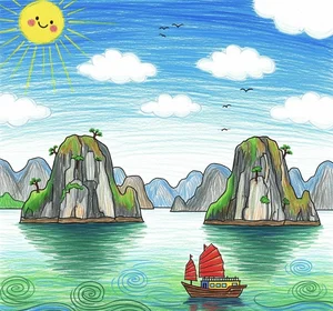 Breathtaking Ha Long Bay Art Gallery: Inspiring Paintings of Vietnam’s Natural Wonder - image 0