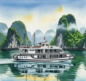 Breathtaking Ha Long Bay Art Gallery: Inspiring Paintings of Vietnam’s Natural Wonder - image 18