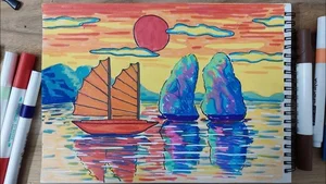Breathtaking Ha Long Bay Art Gallery: Inspiring Paintings of Vietnam’s Natural Wonder - image 15