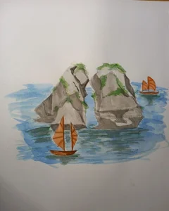 Breathtaking Ha Long Bay Art Gallery: Inspiring Paintings of Vietnam’s Natural Wonder - image 2