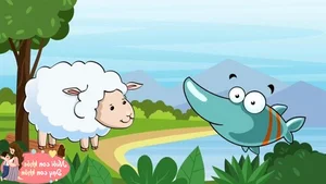 Fairy Tales for Kids: The Touching Story of the Little Lamb and the Little Fish - image 1