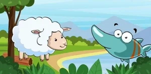 Fairy Tales for Kids: The Touching Story of the Little Lamb and the Little Fish - image 6