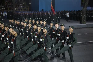 Impressive Night Rehearsal of the People's Public Security Forces - image 6