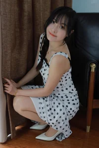 IESS Wanping Polka Dot Girl Retro Fashion Series - image 56