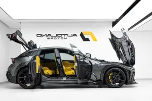 Discover the stunning Keyvany-tuned Ferrari Purosangue: Aggressive exterior meets vibrant yellow interior - image 5